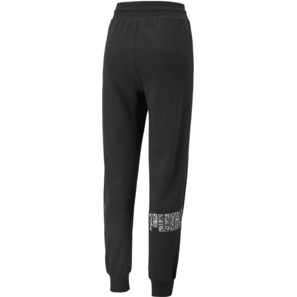 Брюки Puma POWER NOVA SHINE COLORBLOCK HIGH-WAIST PANTS TR 67444701 р. M черный