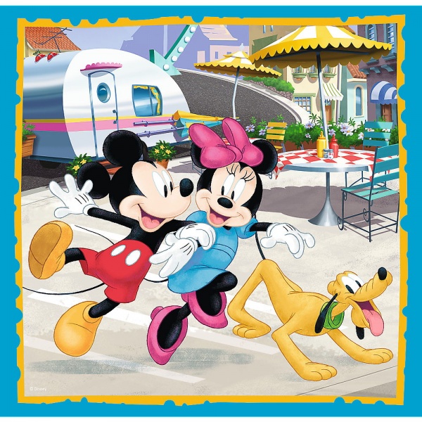 Пазл Trefl 3 в 1 (20,36,50) Disney Друзья Микки 3+ 34846