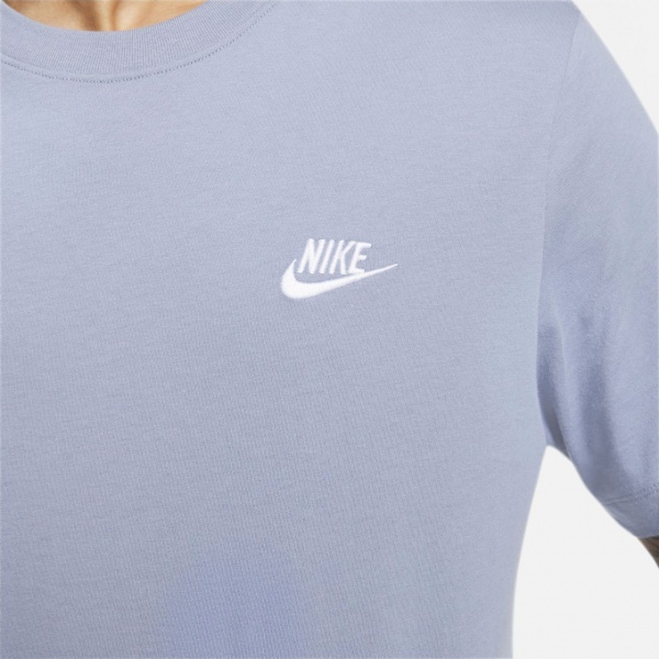 Футболка Nike M NSW CLUB TEE AR4997-493 р.XL голубой