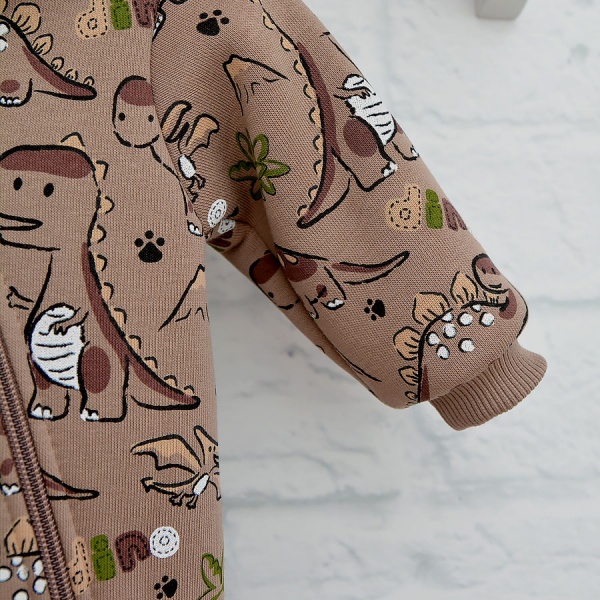 Комбінезон дитячий для хлопчика Blanka Діно р.62 коричневий 110355 