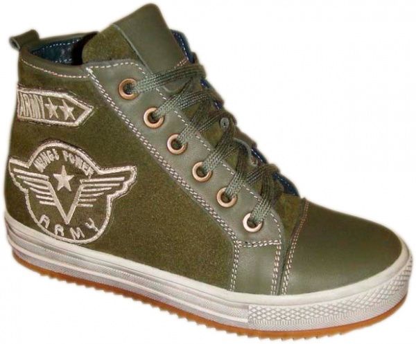 Черевики Bistfor для хлопчика р.32 оливковий 87008/56/245 ут. 