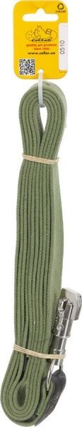 Поводок Collar х/б тесьма 300 см 35 мм зеленый