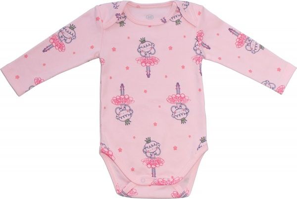 Боди детское Фламинго 2 шт. р.68 розовый 449-222 