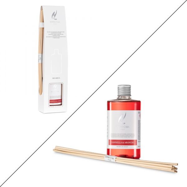 Аромадифузор для дому Hypno Casa Cannella&Arancio 200 мл (парфум+палички) 