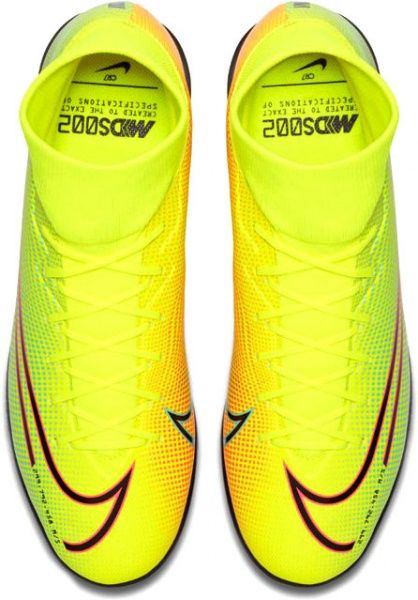 Бутси Nike SUPERFLY 7 ACADEMY MDS IC BQ5430-703 р. US 9,5 жовтий