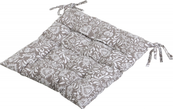 Подушка на стул Ажур какао 37х37см Luna