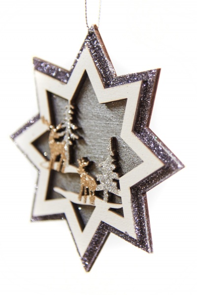 Подвеска Звезда 11,5 см 11,5 см 8968