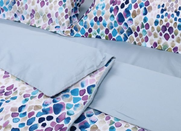 Комплект постельного белья Bright dots семейный разноцветный La Nuit