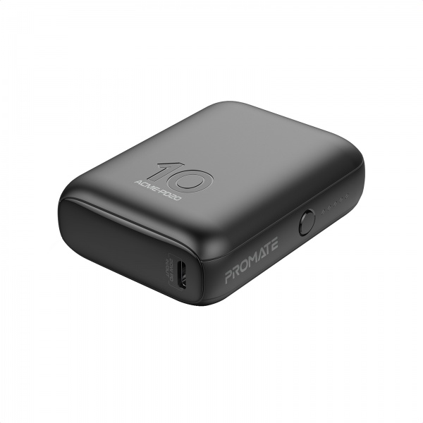 Універсальна мобільна батарея Promate 10000 m/Ah black (acme-pd20.black) Acme-PD20 10000 мАг, USB-C Power 