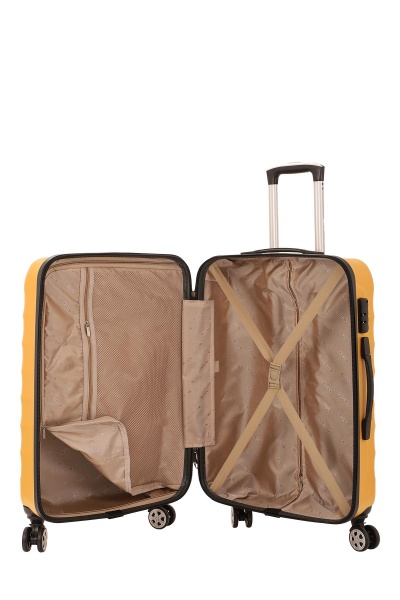 Валіза 70 л помаранчевий MCS V343 на 4 колесах M 24