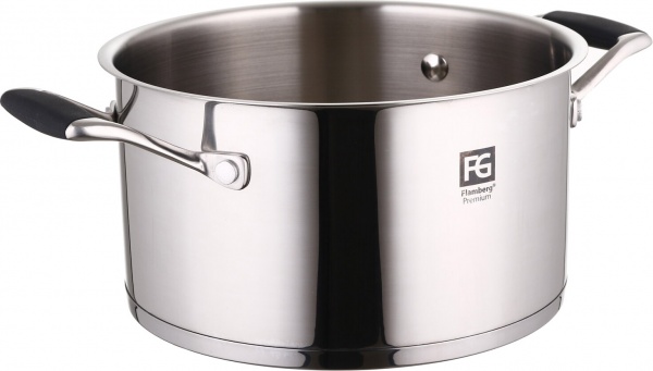 Кастрюля со стеклянной крышкой Nature 20 см 3,5 л Flamberg Premium