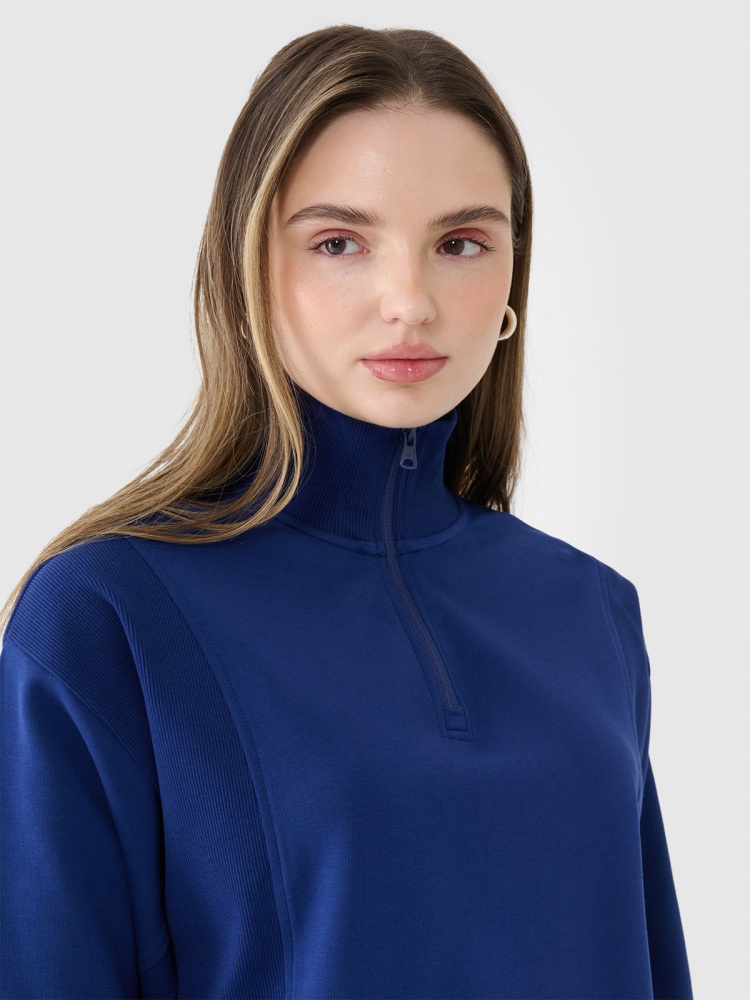 Світшот 4F SWEATSHIRT F1545 4FWSS25TSWSF1545-30S р.L синій