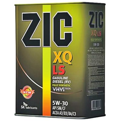 Мастило моторне Zic XQ LS 5W-30 4 л