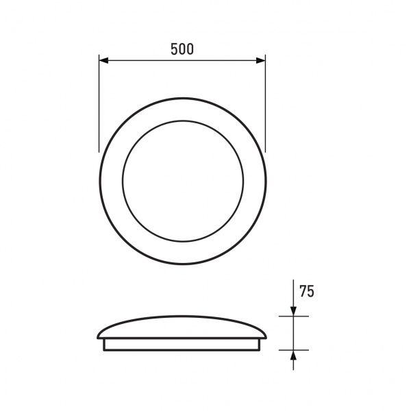 Світильник світлодіодний Eurolamp Smart Light Libra N8 з пультом ДК 72 Вт білий 3000-6500 К 
