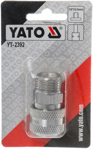 Быстросъем YATO на резьбу наружную 1/2 