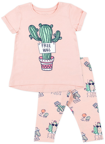 Комплект для дівчаток Фламінго р.110 рожевий 046-421 