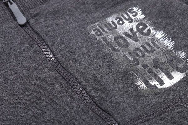 Спортивний костюм Маленькие люди для дівчинки р.122 графіт 