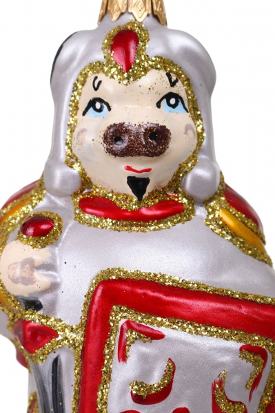 Декорация новогодняя Формовая игрушка в ассортименте 9 см 