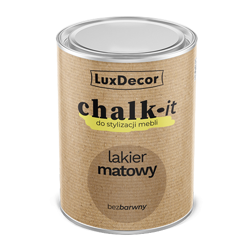 Лак защитный LuxDecor Chalk-it бесцветный глянец 0,75 л