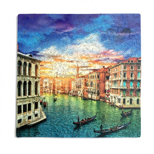 Пазл дерев'яний Чудова Венеція 300х300 мм ZABAVA 