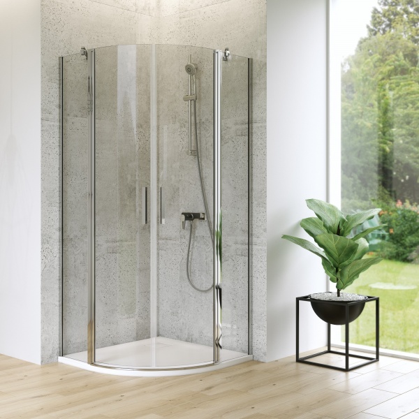 Поддон Cersanit Tako Slim полукруглый 90x90 S601-120