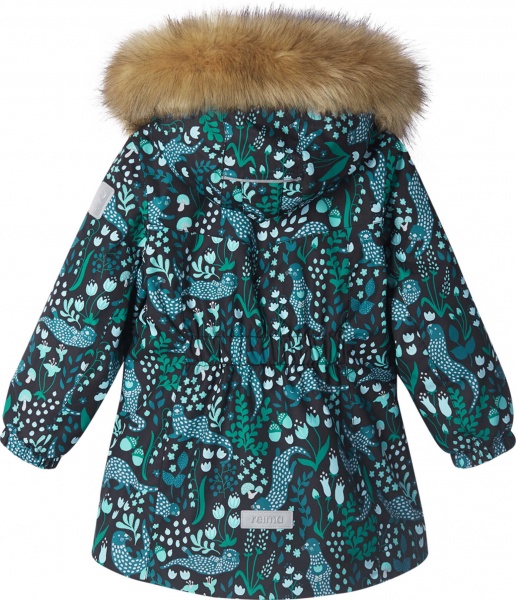 Куртка для дівчинки Reima р.110 чорний 521642 