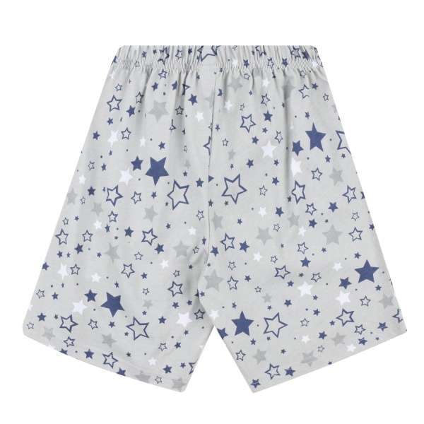 Пижама детская для мальчиков Funtime Звездочки р.122 серый с синим 