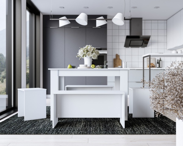 Стол обеденный Грейд Эда 1186х764х794 мм дуб сонома 