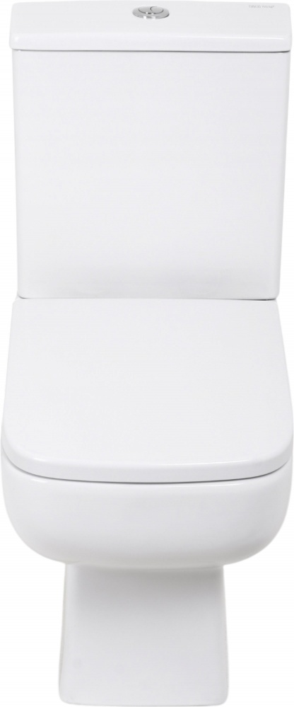 Унитаз-компакт Water House Cube rimless, сид. дюропласт soft-close