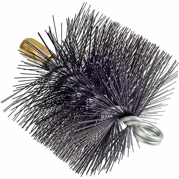 Щетка Savent металлическая для чистки дымохода 120 мм 