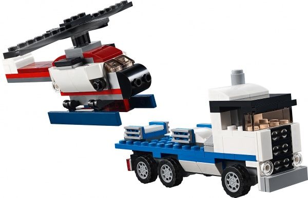 Конструктор LEGO Creator Тягач із шатлом 31091