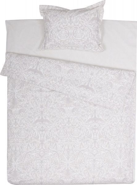 Комплект постельного белья Exclusive Ampire 2 белый с бежевым La Nuit 