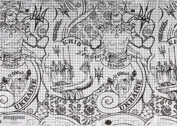 Виброизоляция Х 3 700x500 цветная фольга 3 мм