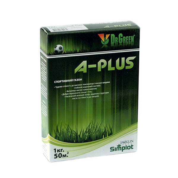 Насіння Jacklin Seed газонна трава A-Plus 1000 г