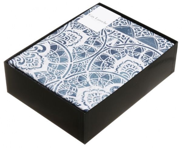 Комплект постельного белья Alain семейный синий Guy Laroche Paris 