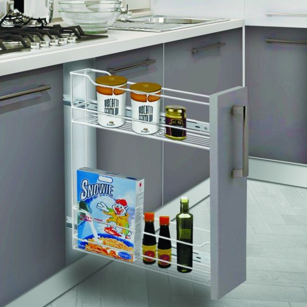 Карго DC 150 мм на 2 полки белый