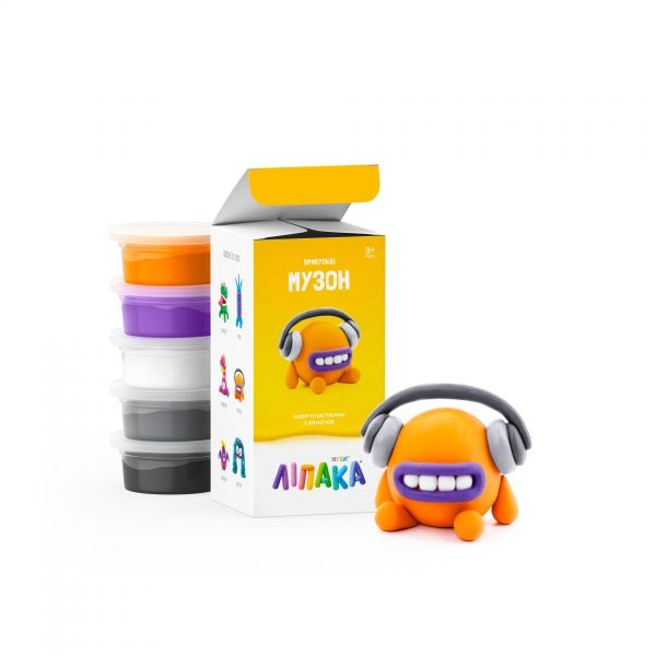 Интерактивный игровой набор Липака Пластилин с приложением Claymate Музон MAE001