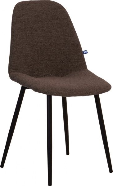 Стілець обідній Nowy Styl FABBI FX BLACK (BOX-2) GD-10 чорний/коричневий