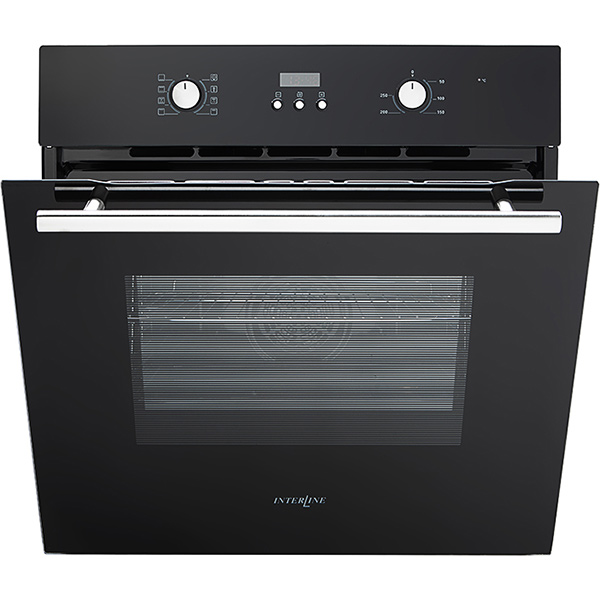 Духова шафа електричний Interline HQ 885 BK/2