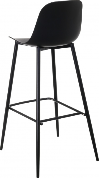 Стул барный slim черный