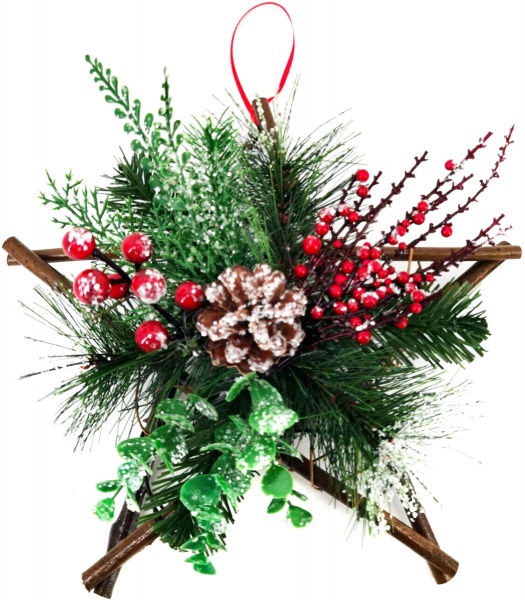 Декоративная подвеска Meizhou Huafu Trading Звездочка 30 см W06-020A01-1