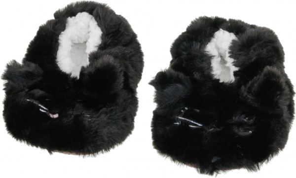 Капці дитячі унісекс Maxwin KIDS Звірята Котик р.29-31 чорний 