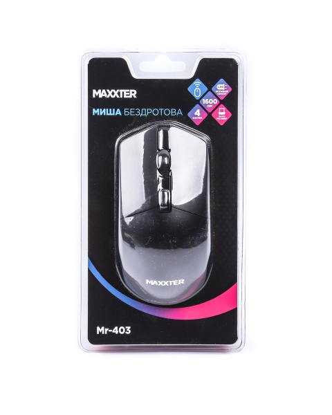 Миша Maxxter Mr-403 бездротова 