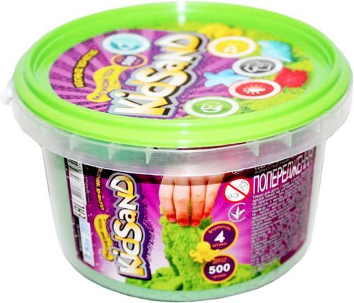 Кінетичний пісок Danko Toys KidSand 500 г (24) KS-01-02
