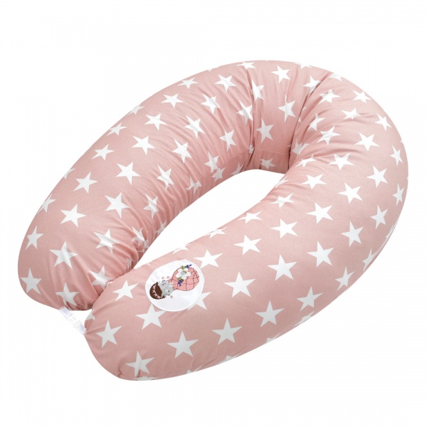 Подушка для кормления IDEIA Звезда пудра 30x190 см 