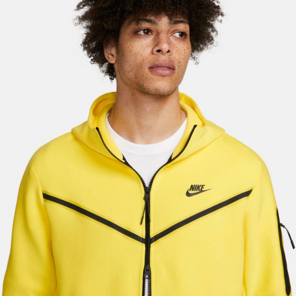 Джемпер Nike TCH FLC HOODIE FZ WR CU4489-765 р. M жовтий