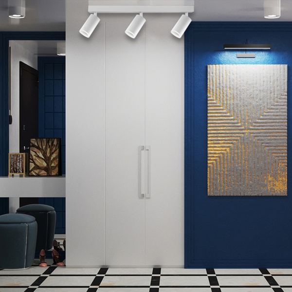 Світильник точковий LightMaster Lindo MLT118-3 35 Вт GU10 білий