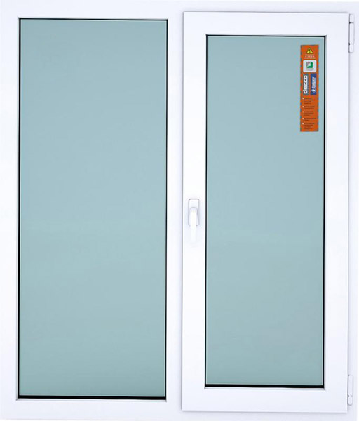 Окно поворотно-откидное DECCO 60 1200x1400 мм правое