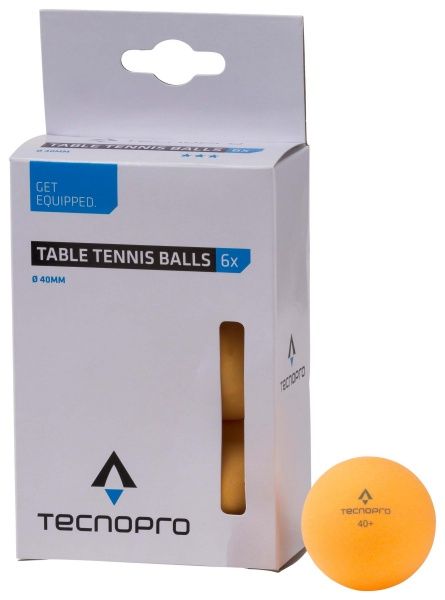Мячи для настольного тенниса TECNOPRO 0_star_TT-Ball_-_6 AW1920 C/O 6шт. 253162-219 