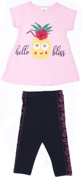 Костюм Туреччина з ананасом р.86 рожевий 9007 